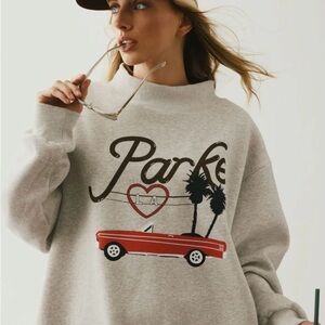 Parke Los Angeles sweatshirt L/XL. NWT
